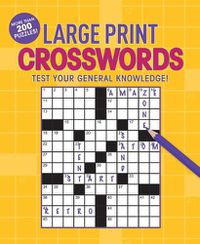 Cover image for Large Print Crosswords