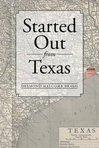 Cover image for Started Out from Texas