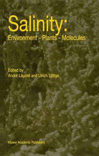 Cover image for Salinity: Environment - Plants - Molecules