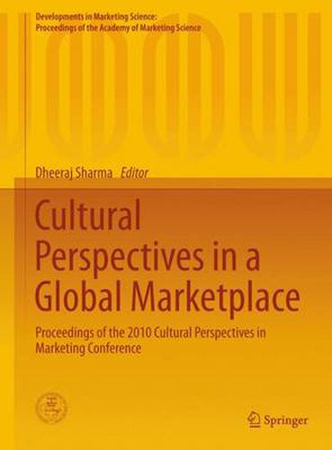 Cover image for Cultural Perspectives in a Global Marketplace: Proceedings of the 2010 Cultural Perspectives in Marketing Conference