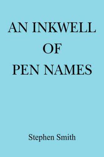 Cover image for An Inkwell of Pen Names