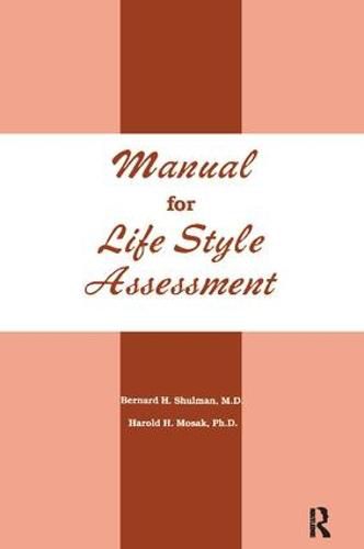 Cover image for Manual For Life Style Assessment