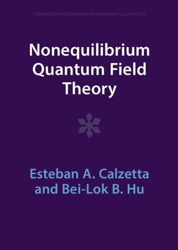 Cover image for Nonequilibrium Quantum Field Theory