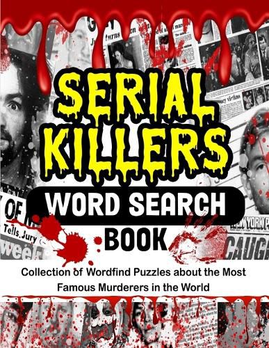 Cover image for Serial Killers Word Search Book