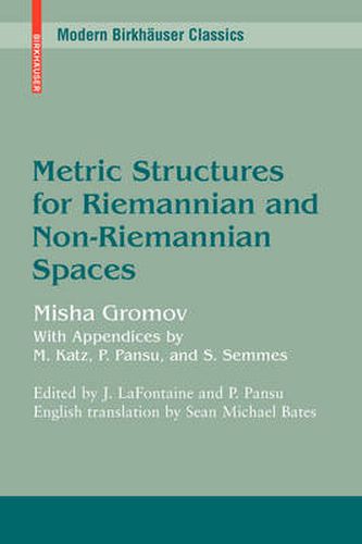 Cover image for Metric Structures for Riemannian and Non-Riemannian Spaces