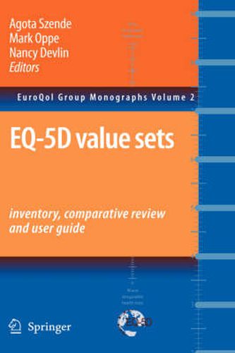 Cover image for EQ-5D Value Sets: Inventory, Comparative Review and User Guide