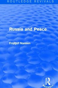 Cover image for Russia and Peace