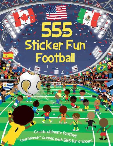 Cover image for 555 Sticker Fun Football