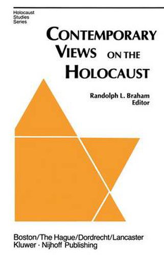 Cover image for Contemporary Views on the Holocaust