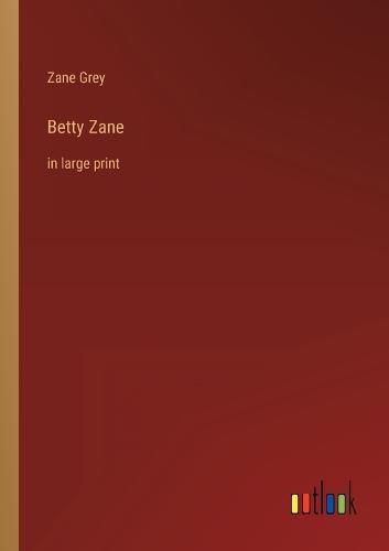 Cover image for Betty Zane