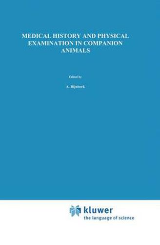 Cover image for Medical History and Physical Examination in Companion Animals