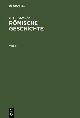 Cover image for Roemische Geschichte