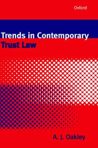 Cover image for Trends in Contemporary Trust Law