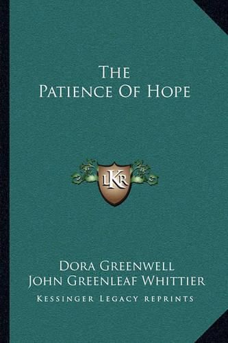 The Patience of Hope