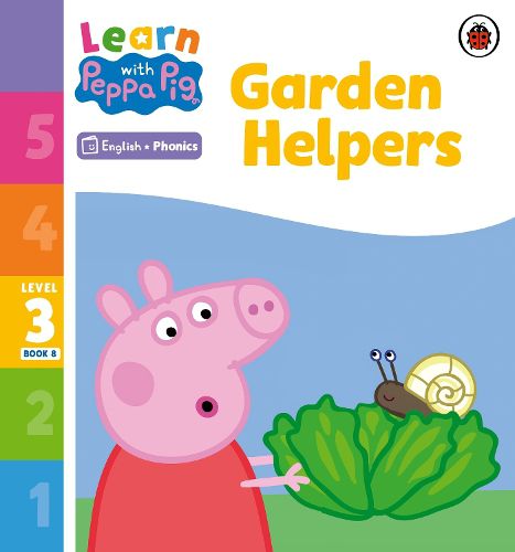 Cover image for Learn with Peppa Phonics Level 3 Book 8 - Garden Helpers (Phonics Reader)