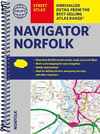 Cover image for Philip's Navigator Street Atlas Norfolk