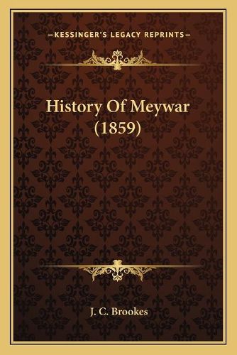 History of Meywar (1859)