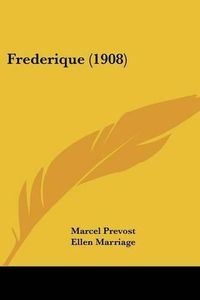 Cover image for Frederique (1908)