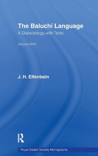 Cover image for The Baluchi Language