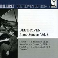 Cover image for Beethoven Piano Sonatas Nos 11, 16-17