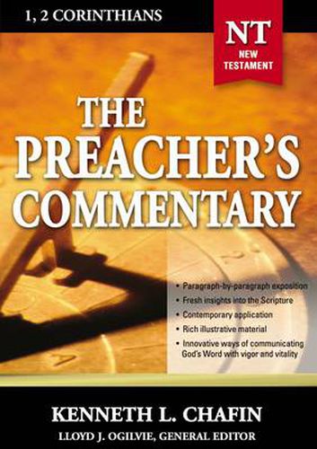 Cover image for The Preacher's Commentary - Vol. 30: 1 and   2 Corinthians