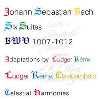 Cover image for Johann Sebastian Bach Six Suites Bwv 1007-1012