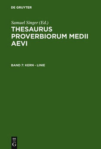 Cover image for Kern - Linie