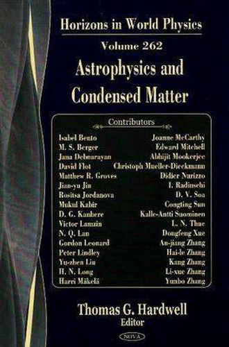 Cover image for Astrophysics & Condensed Matter