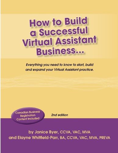 Cover image for How to Build a Successful Virtual Assistant Business (CDN-2nd Edition)