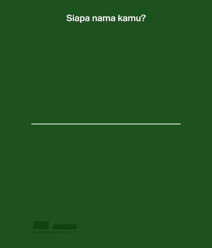 Cover image for Siapa Nama Kamu? Art in Singapore since the 19th Century