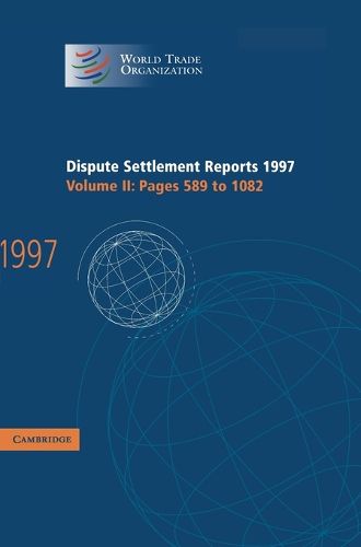 Cover image for Dispute Settlement Reports 1997