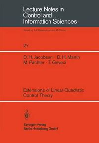 Cover image for Extensions of Linear-Quadratic Control Theory