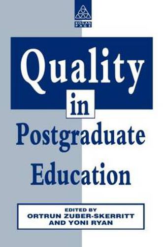 Cover image for Quality in Postgraduate Education