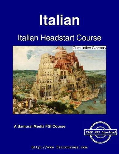 Cover image for Italian Headstart Course - Cumulative Glossary