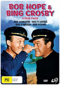 Cover image for Bob Hope And Bing Crosby \"Road To?\" | 4 Film Collection