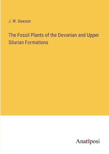 Cover image for The Fossil Plants of the Devonian and Upper Silurian Formations