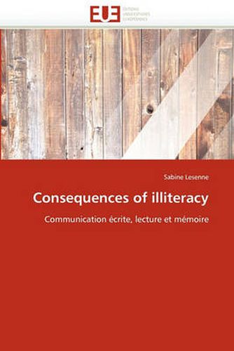 Cover image for Consequences of Illiteracy