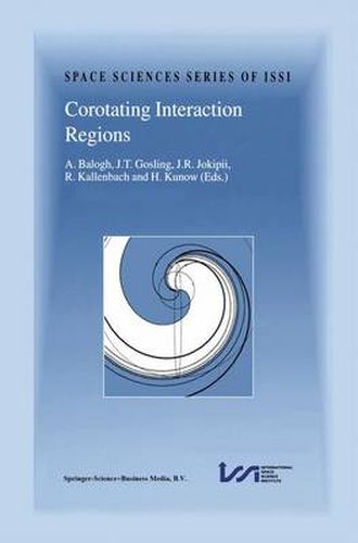Cover image for Corotating Interaction Regions: Proceedings of an ISSI Workshop 6-13 June 1998, Bern, Switzerland