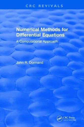 Cover image for Numerical Methods for Differential Equations: A Computational Approach