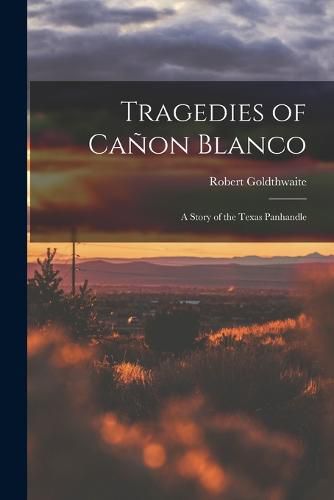 Cover image for Tragedies of Canon Blanco; a Story of the Texas Panhandle