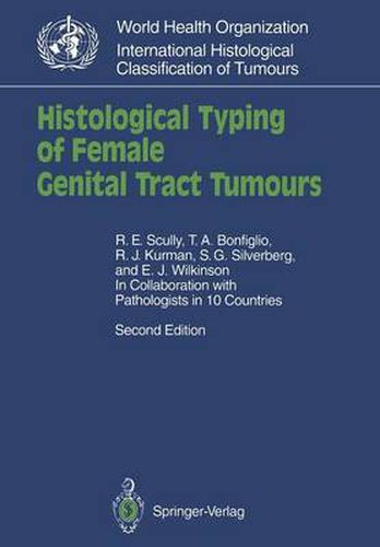 Cover image for Histological Typing of Female Genital Tract Tumours