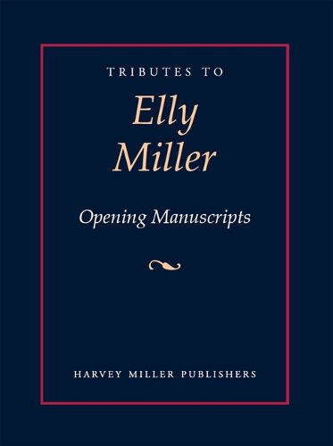 Cover image for Tributes to Elly Miller