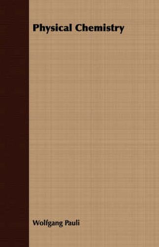 Cover image for Physical Chemistry