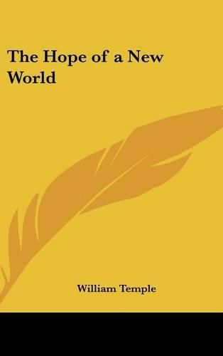 Cover image for The Hope of a New World