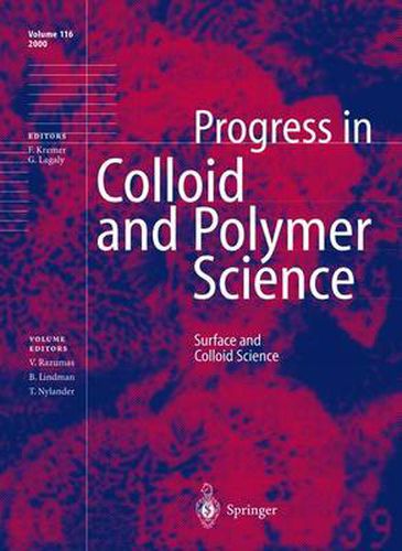 Cover image for Surface and Colloid Science