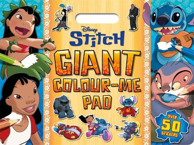 Cover image for Disney Stitch: Giant Colour-Me Pad