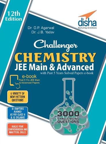 Cover image for Challenger Chemistry for JEE Main & Advanced with past 5 years Solved Papers ebook (12th edition)