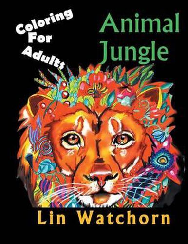 Cover image for Animal Jungle: Coloring for Adults