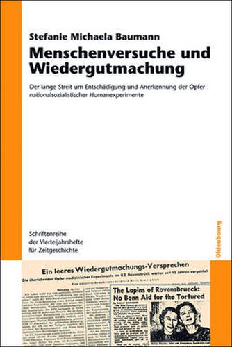 Cover image for Menschenversuche und Wiedergutmachung