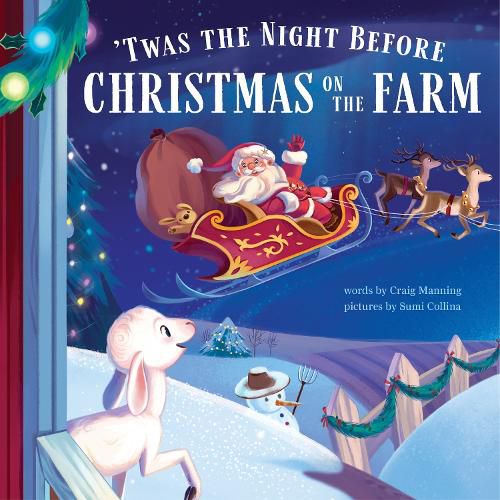 Cover image for 'Twas the Night Before Christmas on the Farm